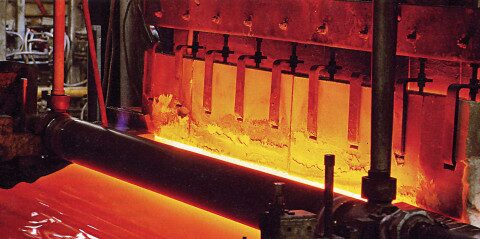 Production de verre plat