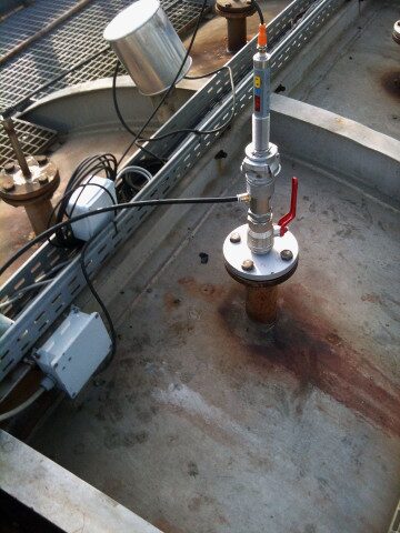 Pyrometer CellaTemp PK mit Montagearmatur