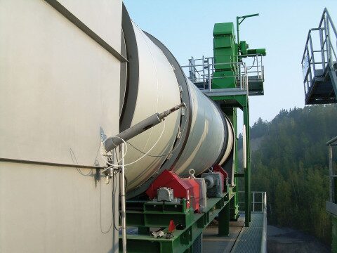 Mineral and recycling drum